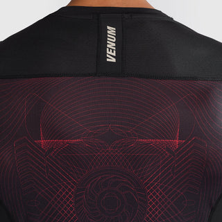 Rashguard Venum G-Fit Air mangas largas Negro-rojo 