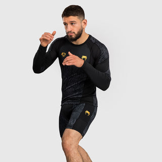 Rashguard Venum x Chimaev Wild Borz maniche lunghe Nero-Combat Arena