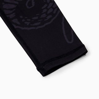 Rashguard Half Sumo Black Mamba Neon mangas largas 