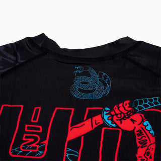 Rashguard Half Sumo Black Mamba Neon mangas largas 