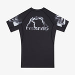 Rashguard Manto Hombre con mangas cortas de metal 