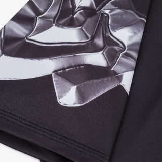Rashguard Manto Hombre con mangas cortas de metal 