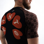 Rashguard Manto Tuff Luv manga corta negro