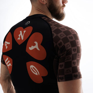 Rashguard Manto Tuff Luv manga corta negro