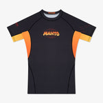 Rashguard Manto Varsovia A Tokio mangas cortas Negro 