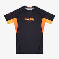 Rashguard Manto Varsovia A Tokio mangas cortas Negro 