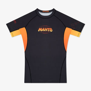Rashguard Manto Varsovia A Tokio mangas cortas Negro 