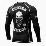 Rashguard Pride or Die Fight Club mangas largas 