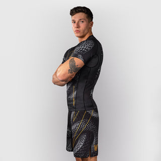 Rashguard Venum Matupa mangas cortas Negro-gris 