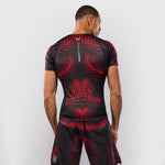 Rashguard Venum Matupa mangas cortas Negro-rojo 