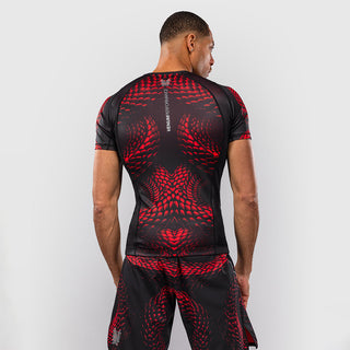 Rashguard Venum Matupa mangas cortas Negro-rojo 