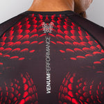Rashguard Venum Matupa mangas cortas Negro-rojo 