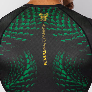Rashguard Venum Matupa mangas cortas Negro-verde 