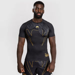 Rashguard Venum Serpenti mangas cortas Negro 