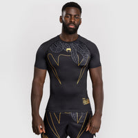 Rashguard Venum Serpenti mangas cortas Negro 