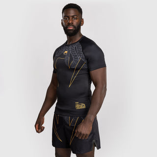 Rashguard Venum Serpenti mangas cortas Negro 