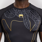 Rashguard Venum Serpenti mangas cortas Negro 