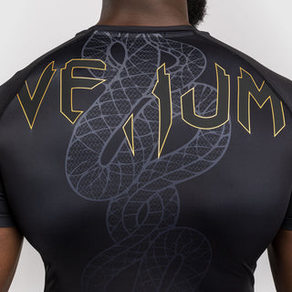Rashguard Venum Serpenti mangas cortas Negro 