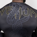 Rashguard Venum Serpenti mangas largas Negro 