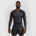 Rashguard Venum Serpenti mangas largas Negro 