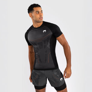 Rashguard Venum Technical 3.0 mangas cortas Grafito