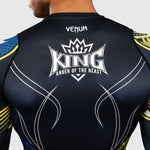 Rashguard Venum Tekken 8 King mangas largas Negro-amarillo 