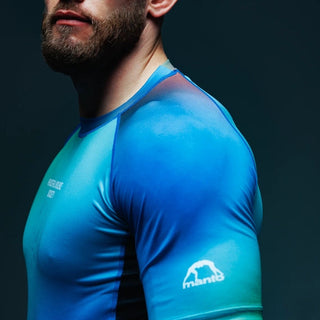 Rashguard Manto Society Gradient de manga corta