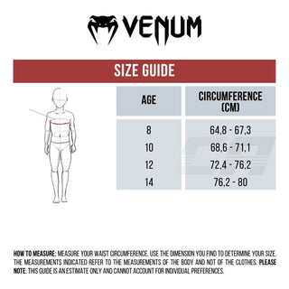 Rashguard Niño Venum Attack manga corta Negro-rojo