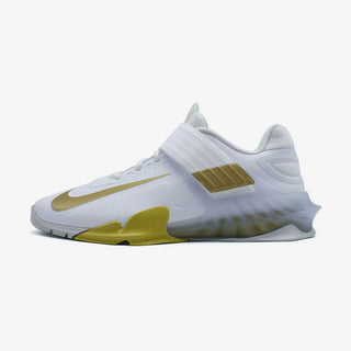 Zapatos Entrenamiento Nike Savaleos Blanco-oro-Combat Arena