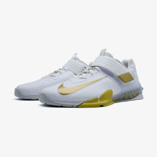 Zapatos Entrenamiento Nike Savaleos Blanco-oro-Combat Arena