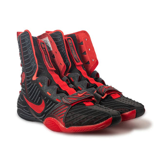 Botas de boxeo Nike Hyperko 3 Negro-rojo-Combat Arena