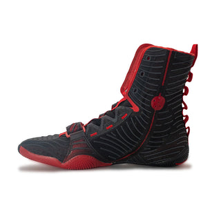 Botas de boxeo Nike Hyperko 3 Negro-rojo-Combat Arena