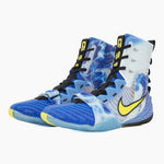 Botas de boxeo Nike Hyperko 3 SE Photo Blue-Amarillo Sonic-Combat Arena