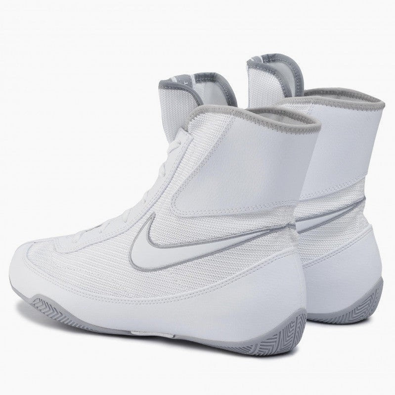 Scarpe da boxe Nike Machomai Bianco-Argento