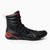 Botas de boxeo RSX-Guerrero Deluxe Negro-rojo-Combat Arena