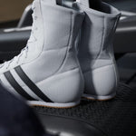 Botas de boxeo Adidas Box Hog 2 Blanco-negro 