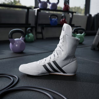 Botas de boxeo Adidas Box Hog 2 Blanco-negro 