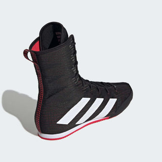 Botas de boxeo Adidas Box Hog 4 Negro-blanco 