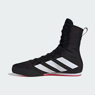 Botas de boxeo Adidas Box Hog 4 Negro-blanco 