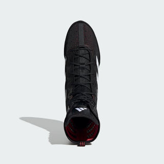 Botas de boxeo Adidas Box Hog 4 Negro-blanco 