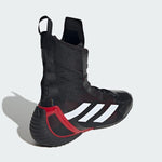 Botas de boxeo Adidas Speedex Ultra Negro-blanco 