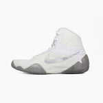 Zapatillas de lucha-Lucha libre Nike Tawa Blanco-plata 