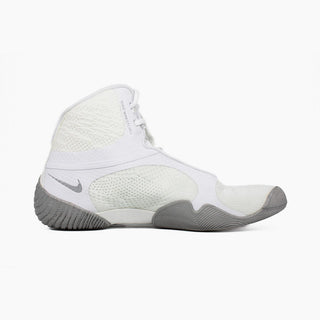 Zapatillas de lucha-Lucha libre Nike Tawa Blanco-plata 