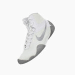 Zapatillas de lucha-Lucha libre Nike Tawa Blanco-plata 