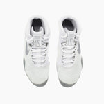 Zapatillas de lucha-Lucha libre Nike Tawa Blanco-plata 