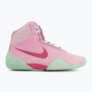 Zapatillas de lucha-Wrestling Nike Tawa Rosa-verde 