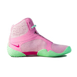 Zapatillas de lucha-Wrestling Nike Tawa Rosa-verde 