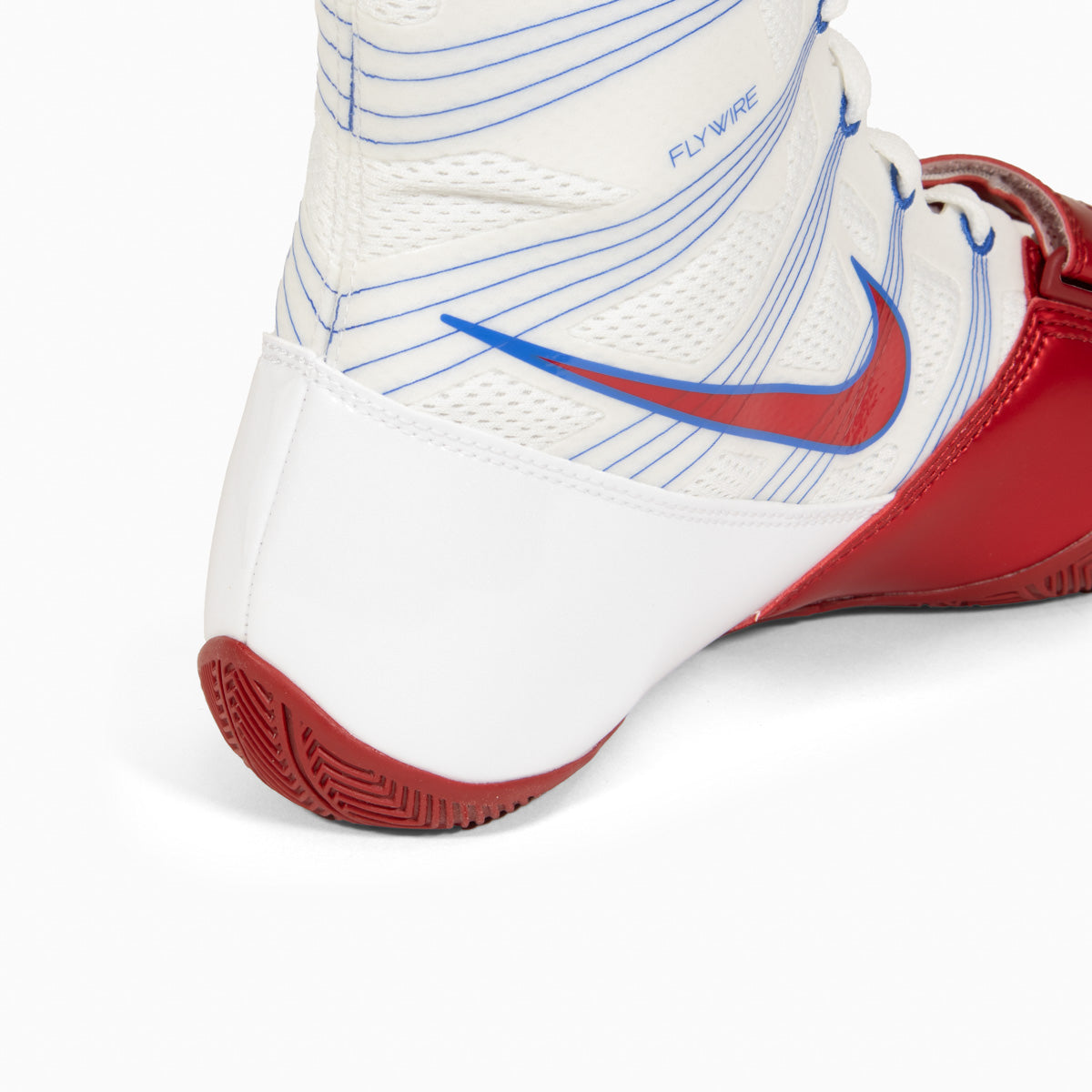 Botas de boxeo Nike Hyperko Blanco-Rojo