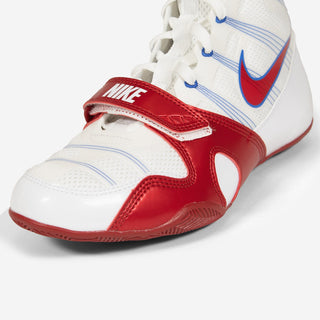 Botas de boxeo Nike Hyperko Blanco-Rojo