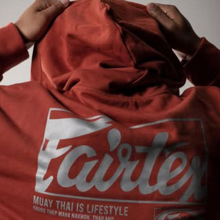Sudadera Fairtex FHS22 con capucha Naranja 
